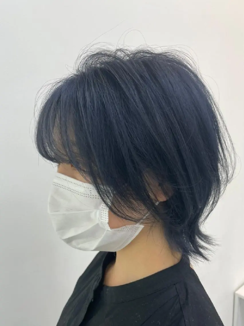 ショート ショートヘア ウルフカット 倉持 龍歩のヘアスタイル