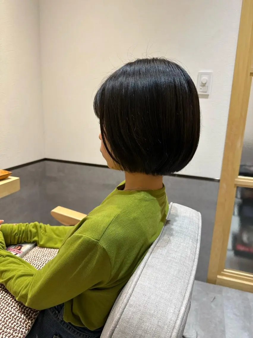 ショート カラー カット ヘアカラー やまぐち あやみのヘアスタイル