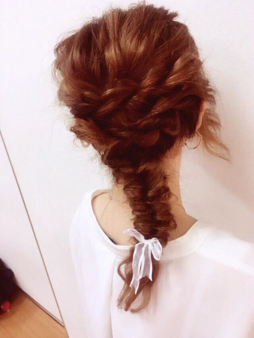 ヘアアレンジ ヘアセット 10/4〜産休菊池 栄里奈のヘアスタイル
