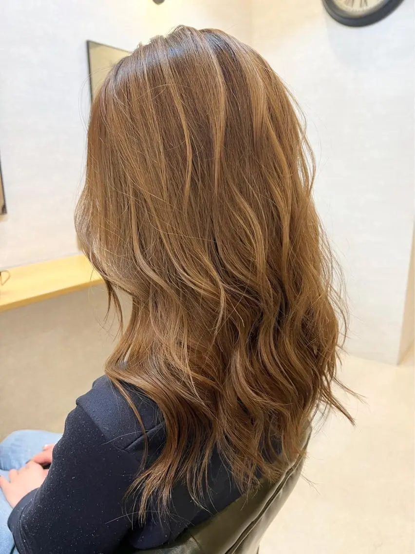 ロング カラー パーマ ヘアアレンジ メンズ キッズ ネイル マツエク・マツパ アイブロウ 髪質改善 トリートメント ドライ カット✂️髪質改善のヘアスタイル