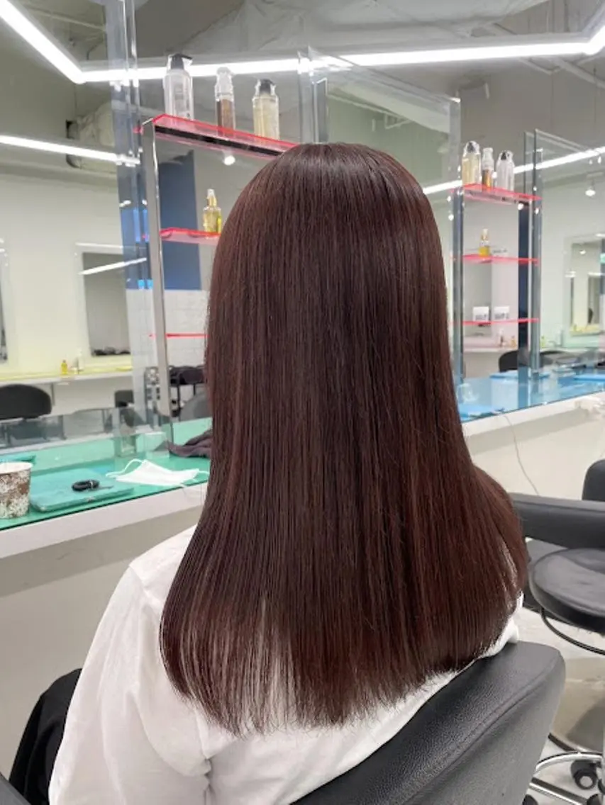 カラー 【公式】JUICE 原宿店のヘアスタイル