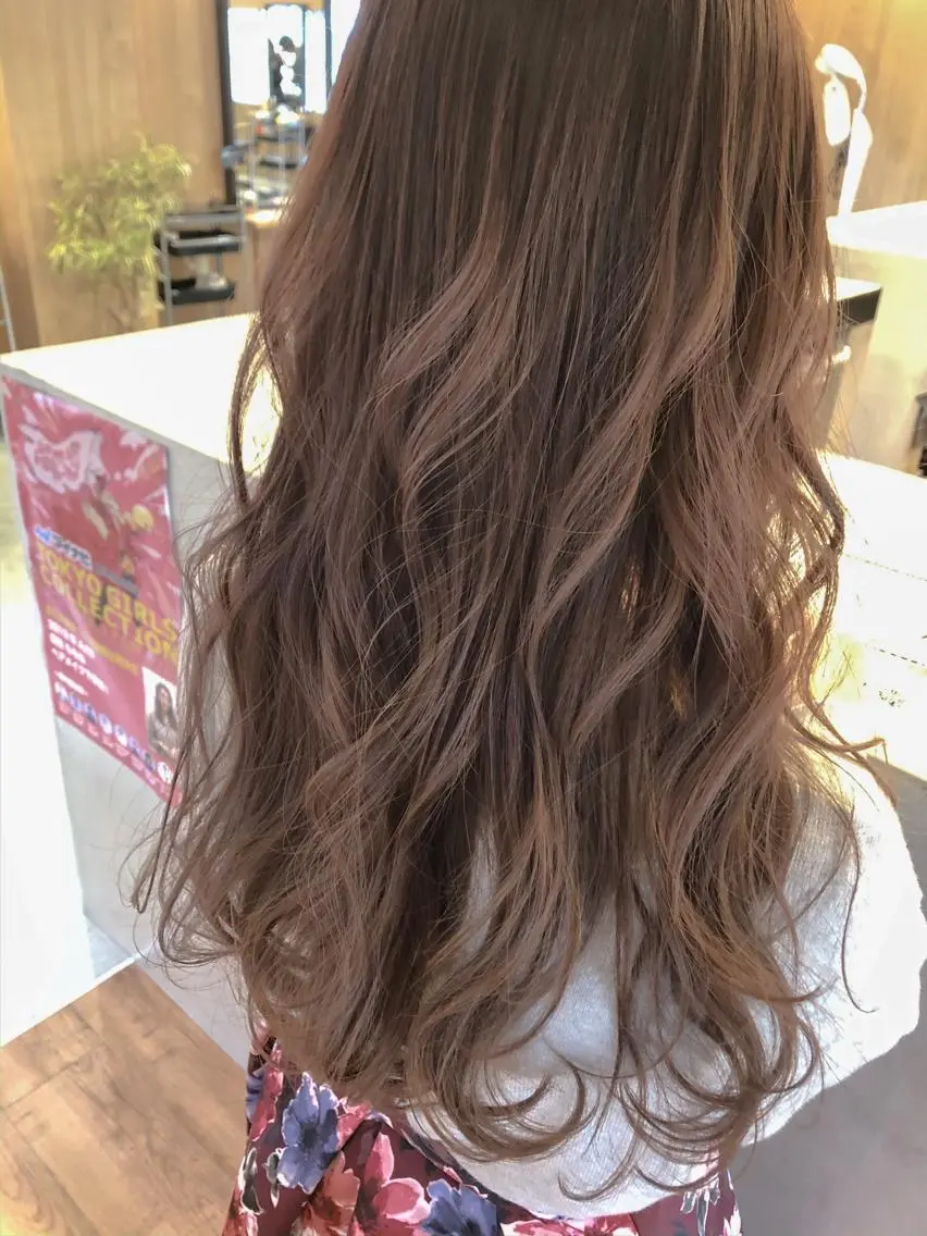 ロング パーマ 堀田 将輝のヘアスタイル