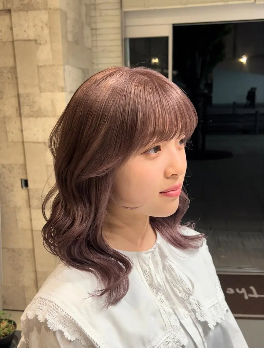 ミディアム カラー 🔥メンズパーマ🔥 鈴木 翔斗のヘアスタイル