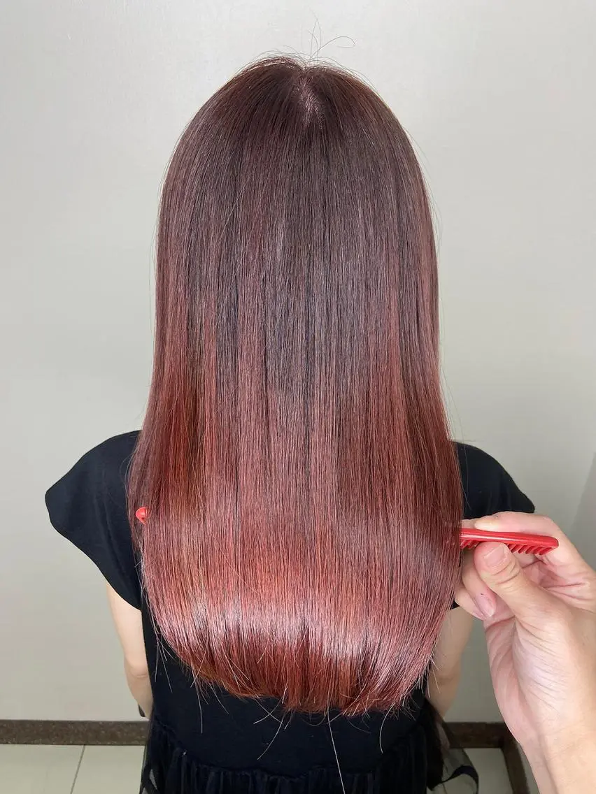セミロング カラー Hair resort Aiのヘアスタイル
