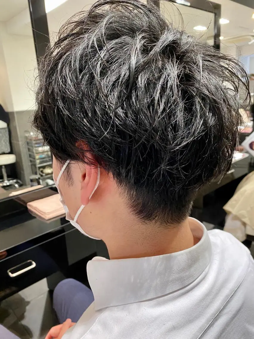 メンズ カット ⭕️メンズパーマ⭕️ 山口 裕太郎のヘアスタイル