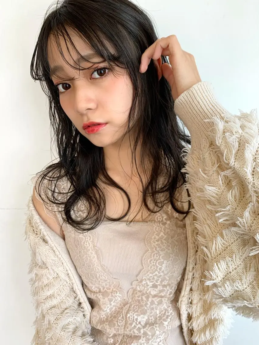 セミロング フリーランス　美容師 cayocoのヘアスタイル