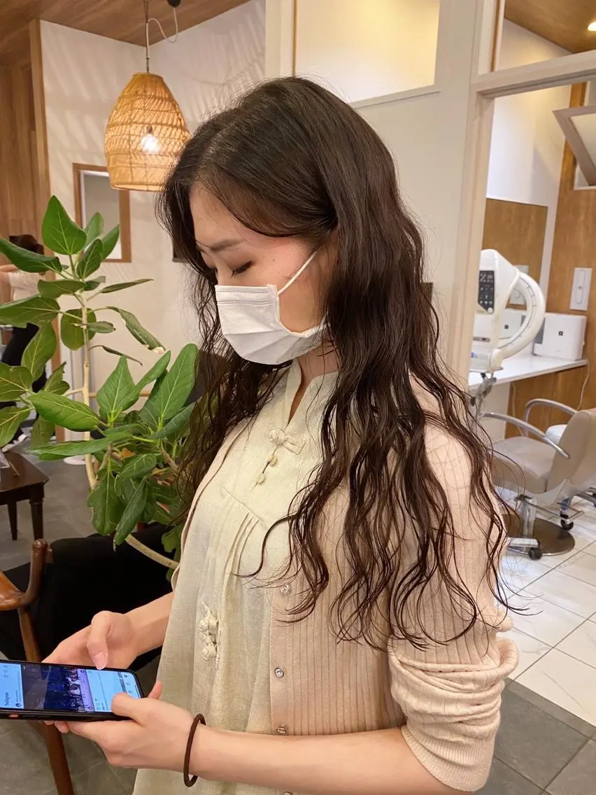 ロング パーマ ロング 🍃服部 雅哉🍃銀座◎のヘアスタイル