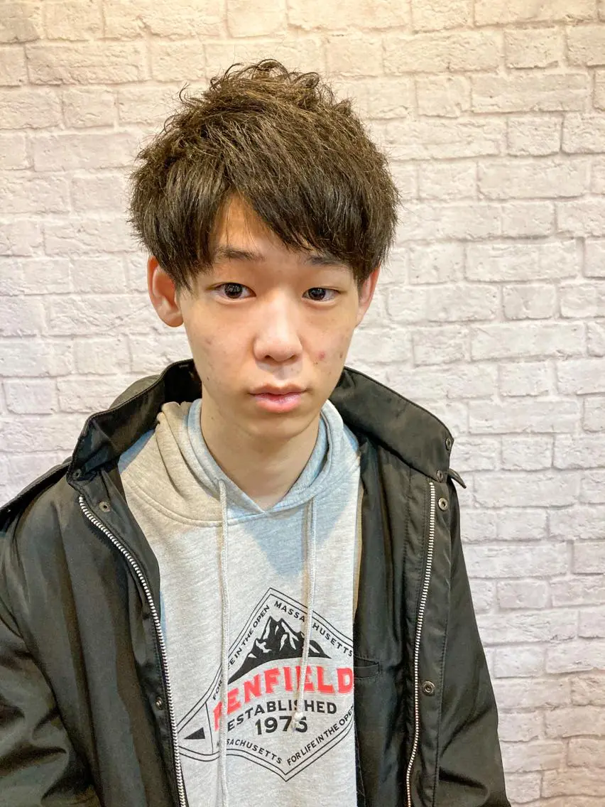 ショート メンズ カット お客様満足度NO.1 小林真弥のヘアスタイル
