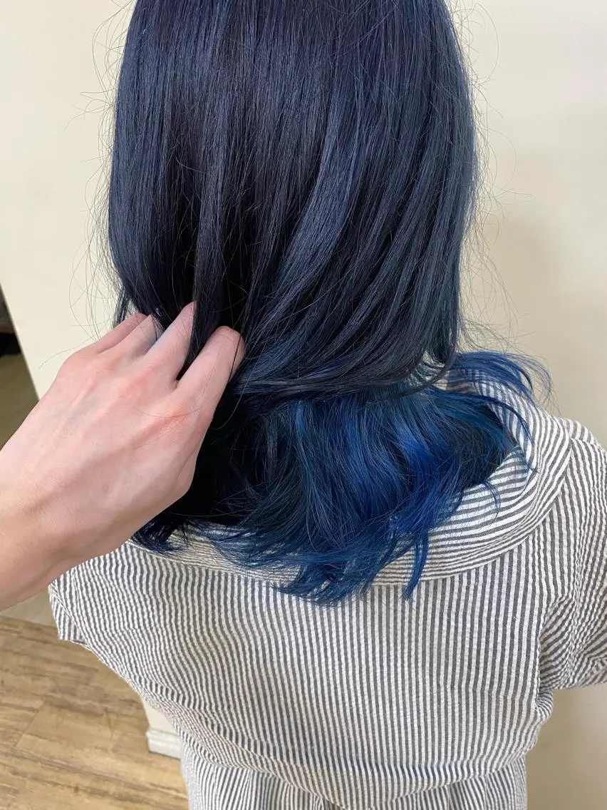 カラー SALOWIN栄 高須大貴のヘアスタイル