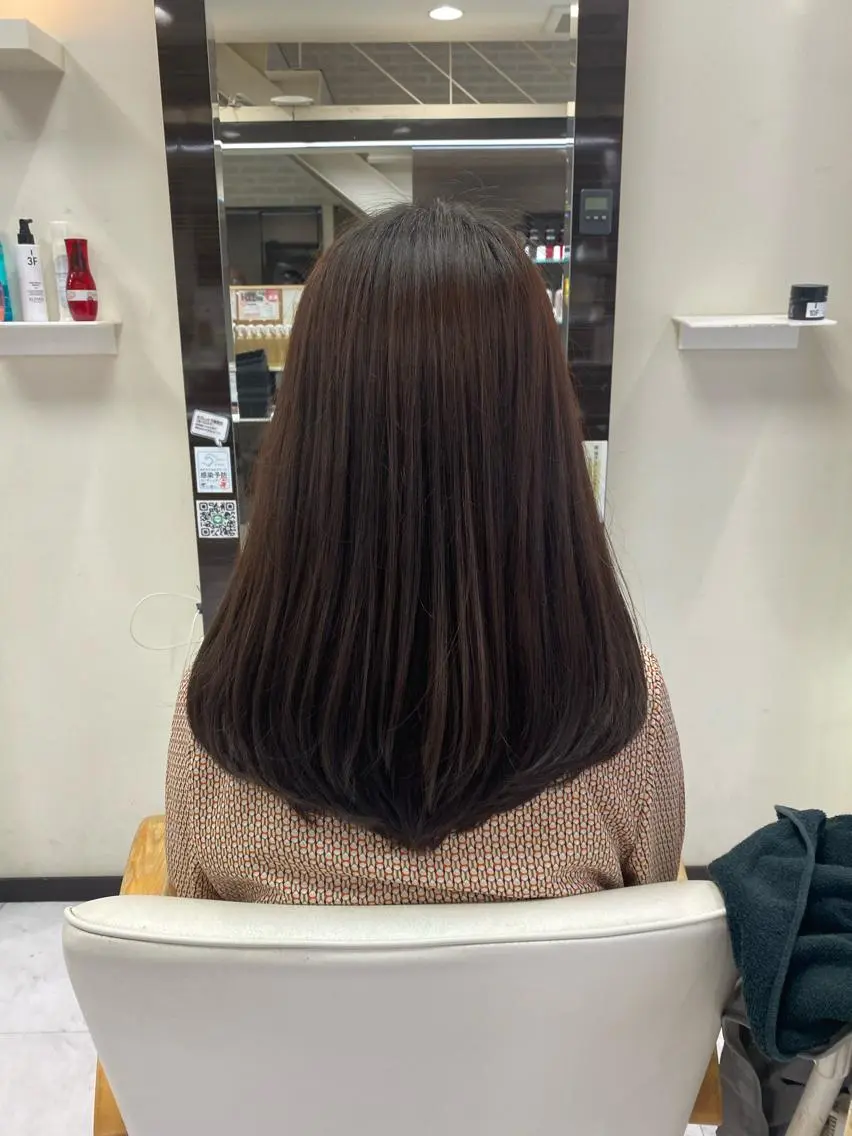 ロング レイヤーカット シャギー 目黒 碧人のヘアスタイル