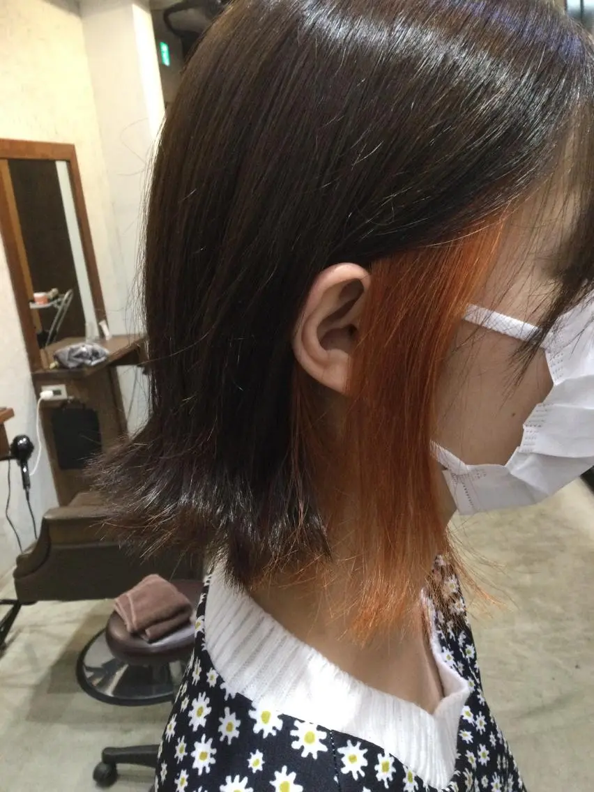 ミディアム 佐々木 緑のヘアスタイル