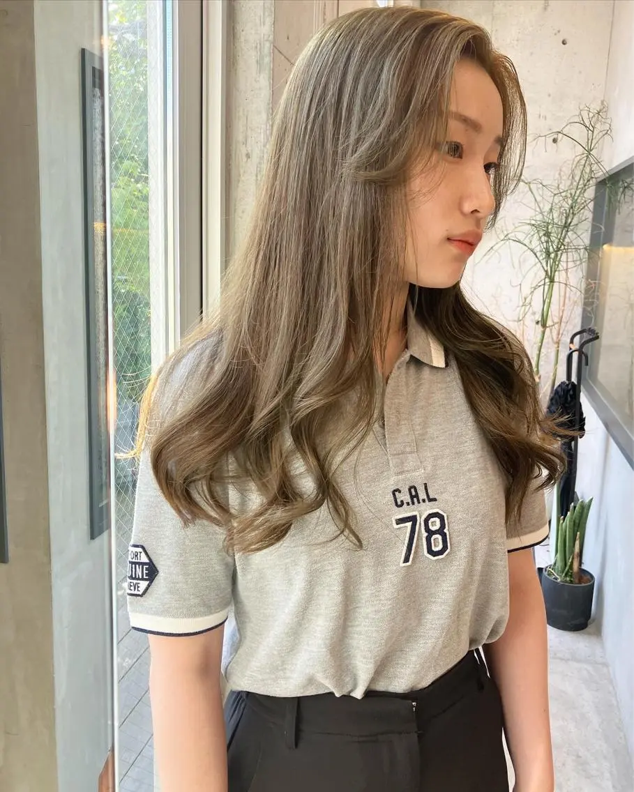 ロング 似合わせカットカラー 👩MINAのヘアスタイル