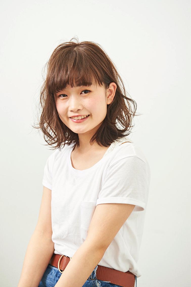 ミディアム トリートメント 植田 敬太のヘアスタイル
