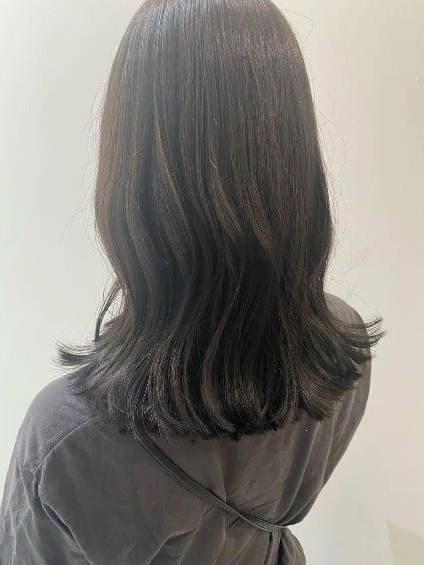 セミロング カラー 外ハネヘア CARICIA🌱 masaeのヘアスタイル