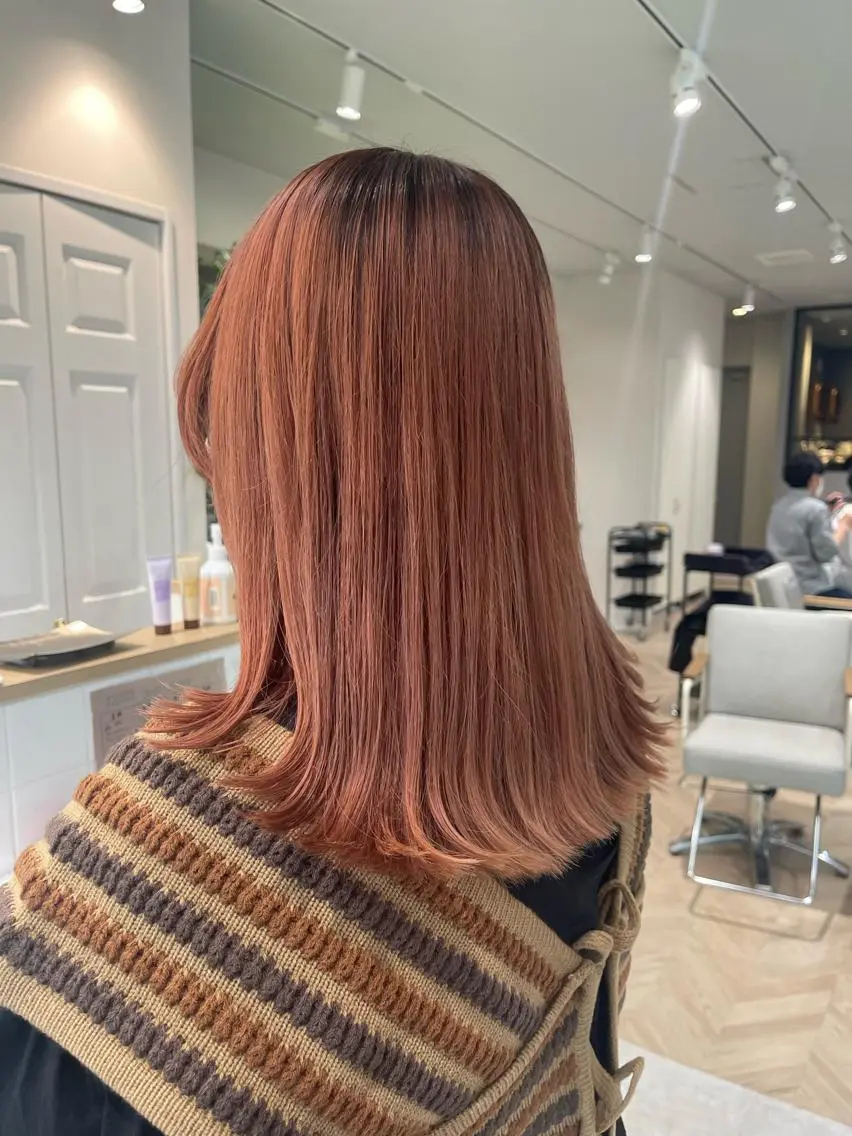 ロング カラー ヘアカラー * 透明感カラー c h i h o *のヘアスタイル