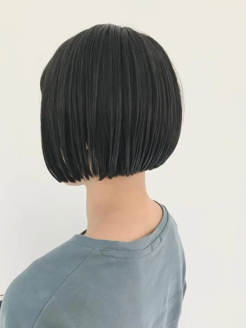 ショート ボブ タカツド ユウキのヘアスタイル