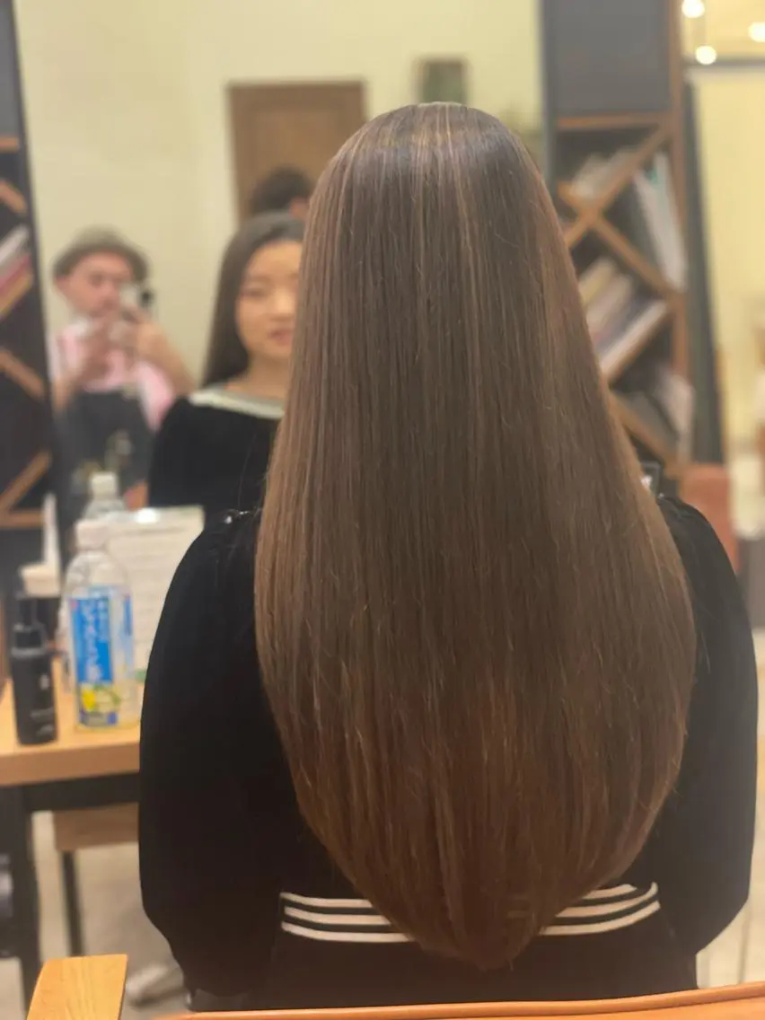 ロング ハイライト トリートメント TAKA ♦︎bridge♦︎のヘアスタイル