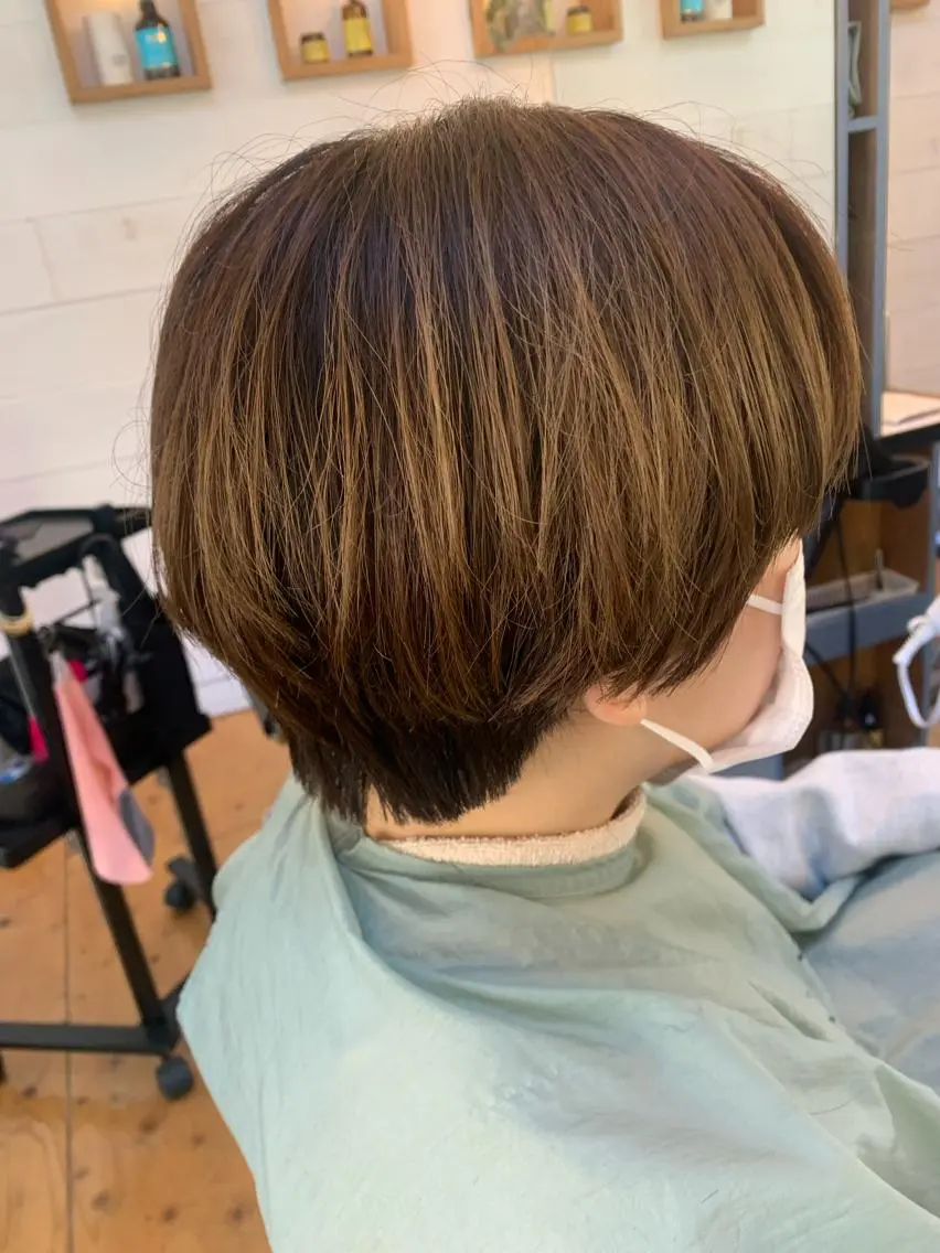 ショート ショートヘア Lagom なかだのヘアスタイル
