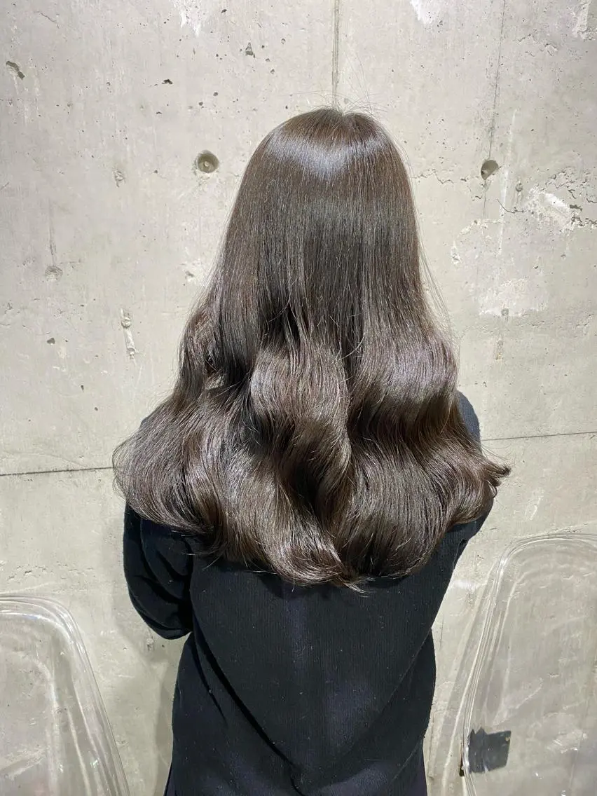 ロング カラー ヘアカラー トリートメント ヘッドスパ ヘアセット エフェクトブリーチ 🌟前澤啓太朗のヘアスタイル