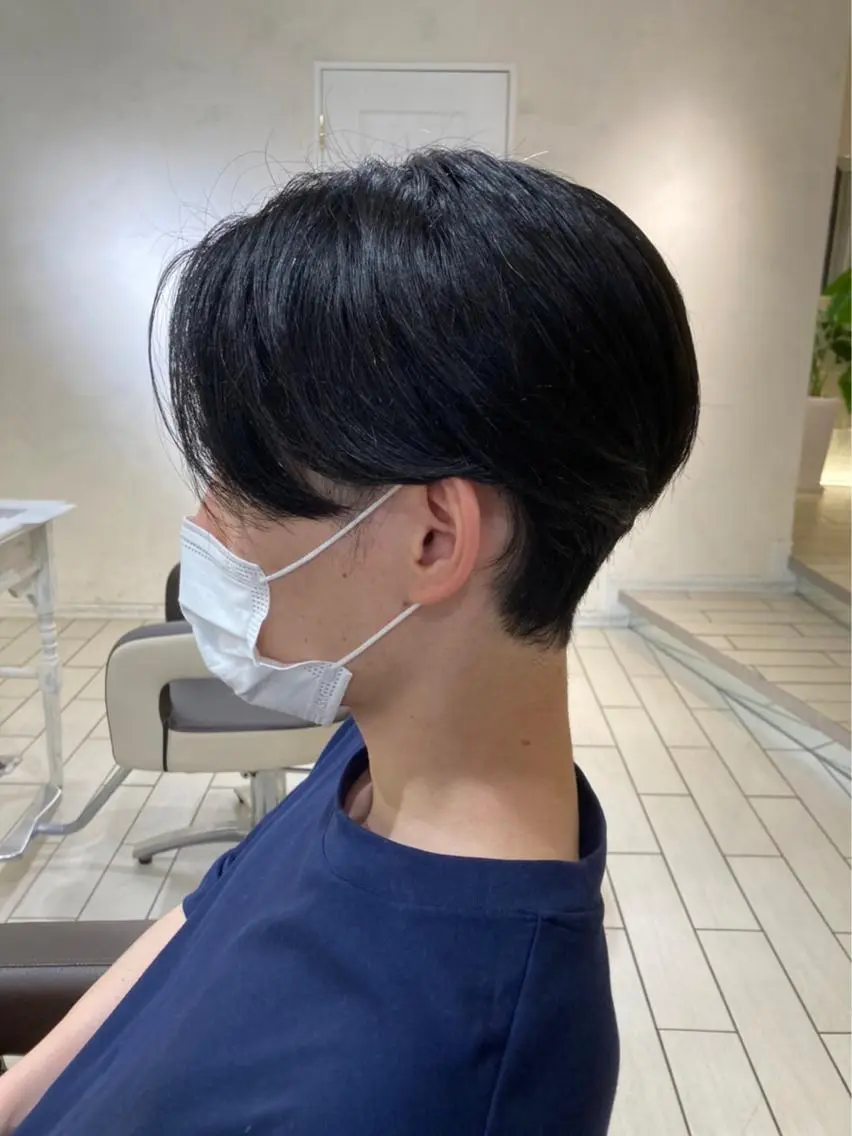メンズ 可愛い顔周りカット お任せください✨中川のヘアスタイル