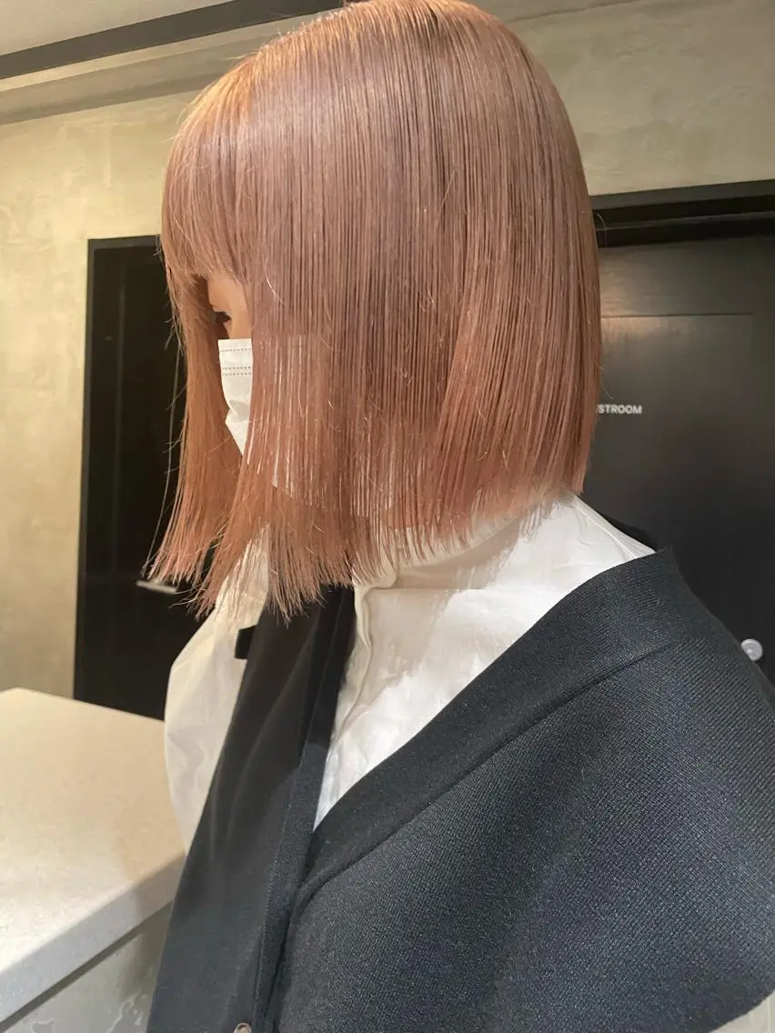 ミディアム カラー 大人girly🛋️ 🤍yukakoのヘアスタイル