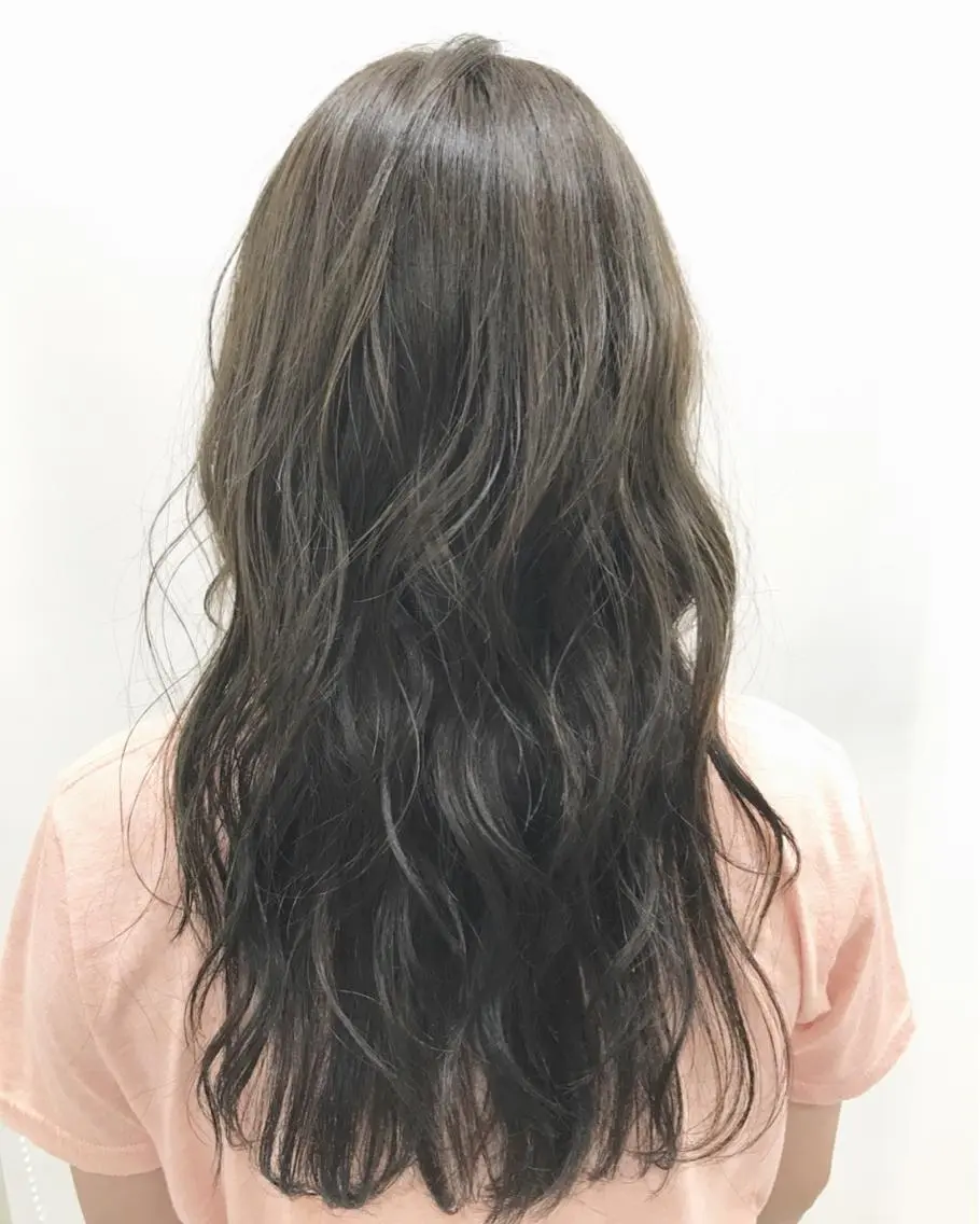 ロング カラー HAREru. モデル募集【戸塚】のヘアスタイル