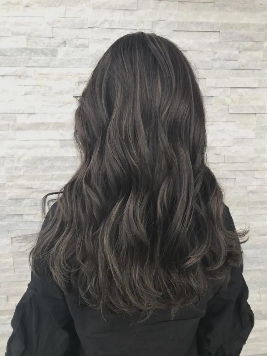 セミロング カラー パーマ ヘアアレンジ メンズ 豊橋美容院 ソンリエのヘアスタイル