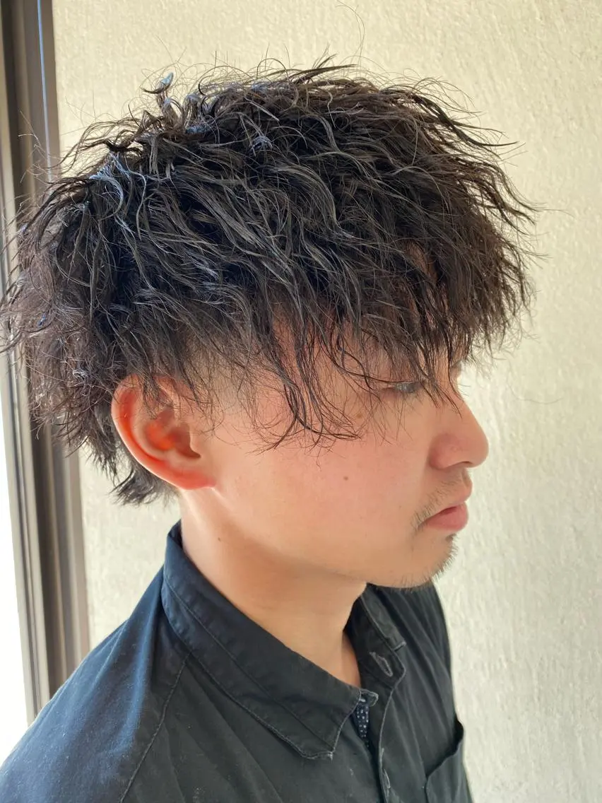 メンズ クドウ タイキのヘアスタイル