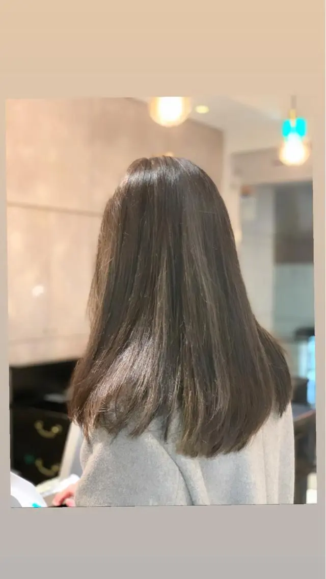 ロング カラー ブリーチ メッシュ カット ヘアカラー トリートメント BRAIDS💎愛子 大人ハイライト💎のヘアスタイル