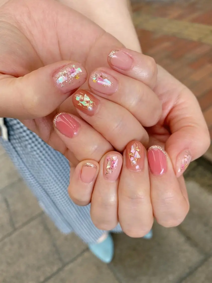 ネイル ハンドネイル nailsalon ∞ ﾐｶﾅﾙ ∞のネイルデザイン