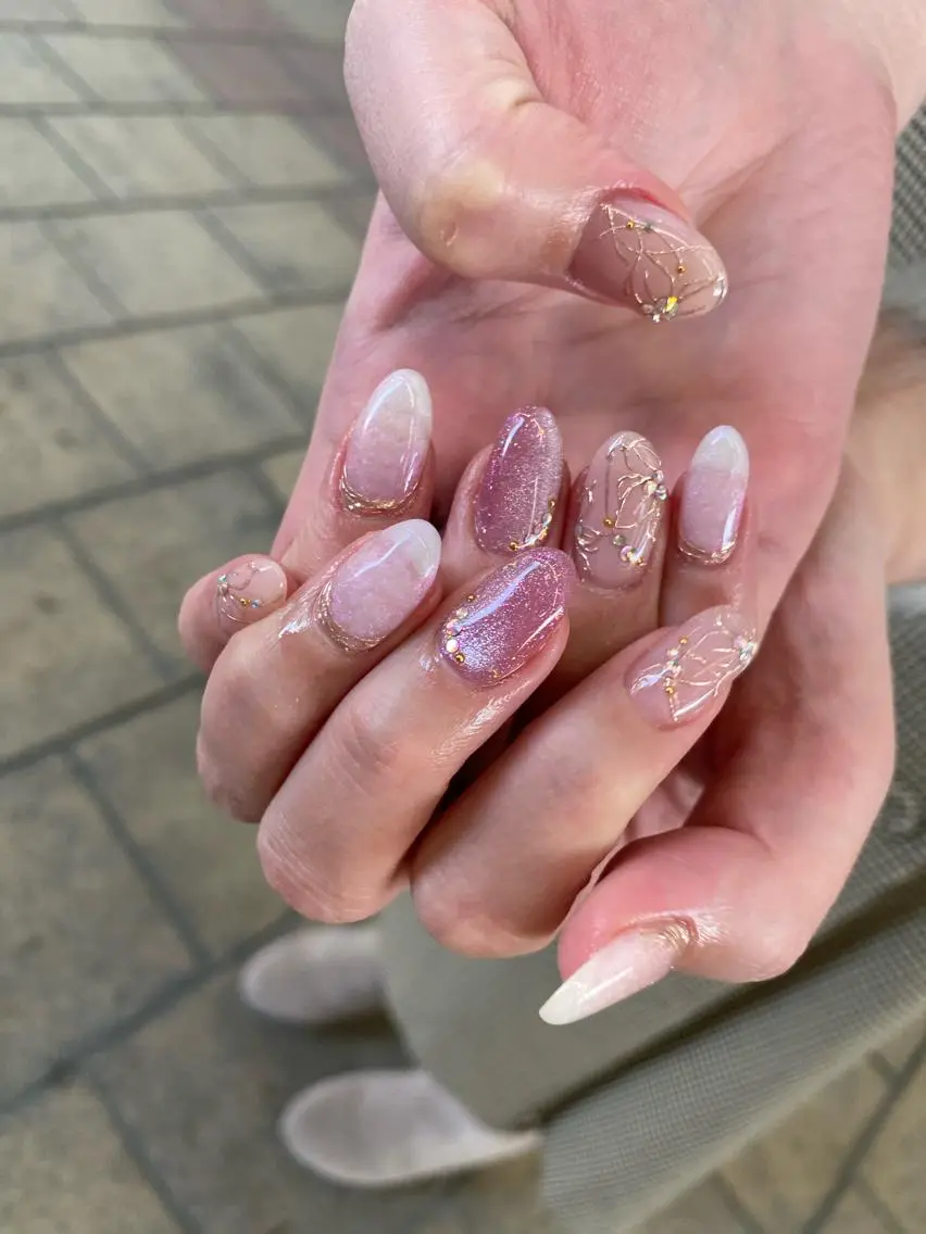 ネイル ハンドネイル nailsalon ∞ ﾐｶﾅﾙ ∞のネイルデザイン