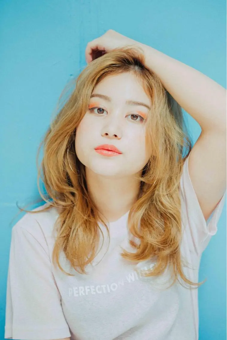 ミディアム カラー パーマ ヘアアレンジ メンズ キッズ ネイル マツエク・マツパ 髪質改善 艶髪🔵フセナオヤのヘアスタイル
