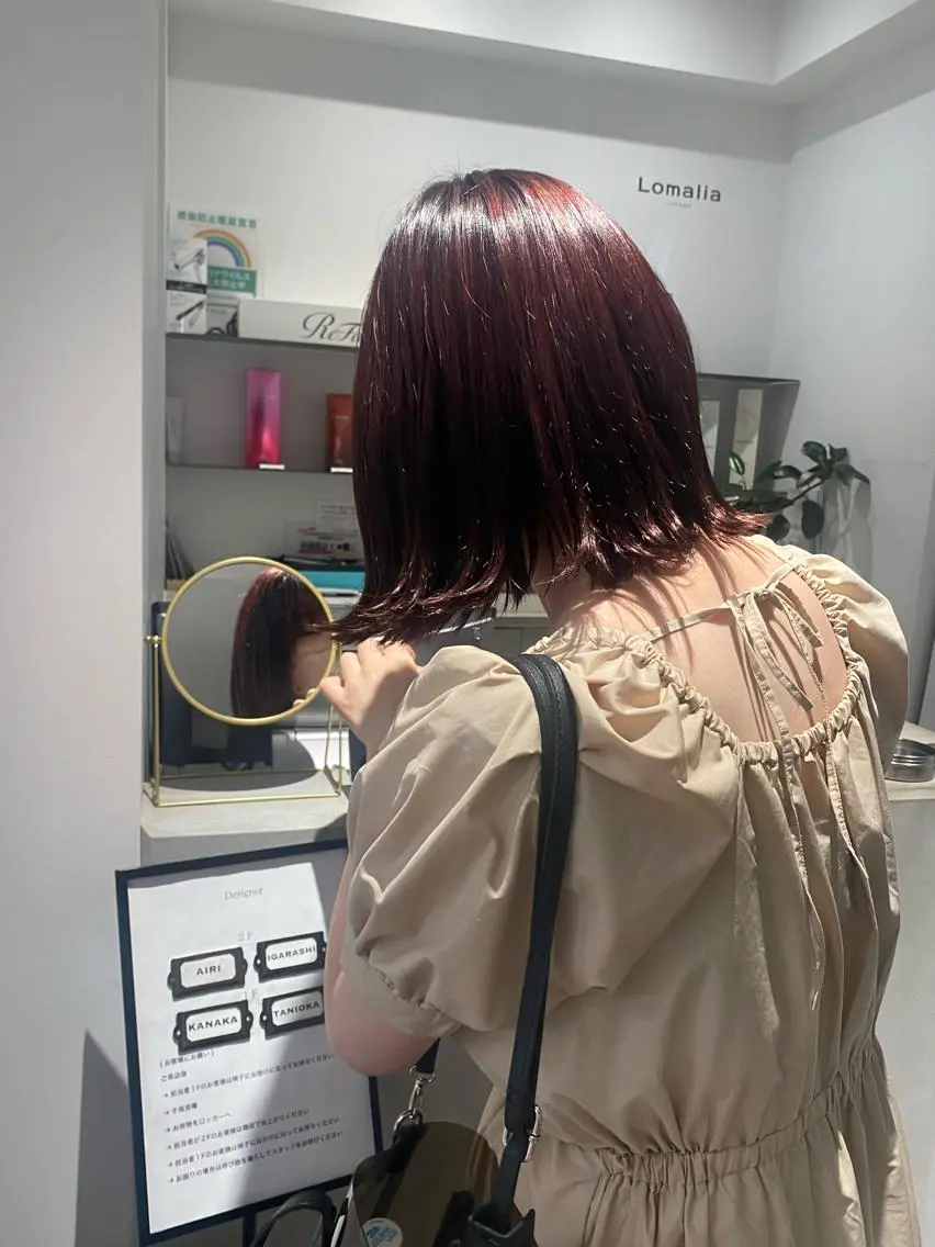 ミディアム noa/ 渋谷のヘアスタイル