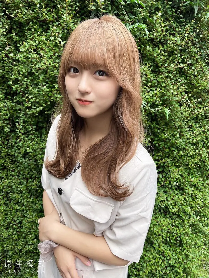 セミロング カラー 髪質改善 makiuchiのヘアスタイル