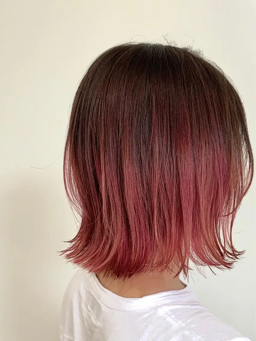 カラー 本場韓国ヘア特化 아이비/Aibiのヘアスタイル