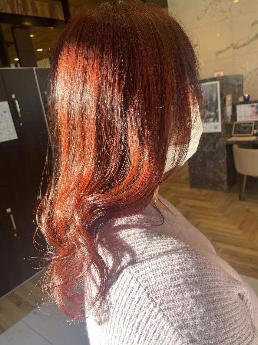 カラー ヘアカラー 中村 誠也のヘアスタイル
