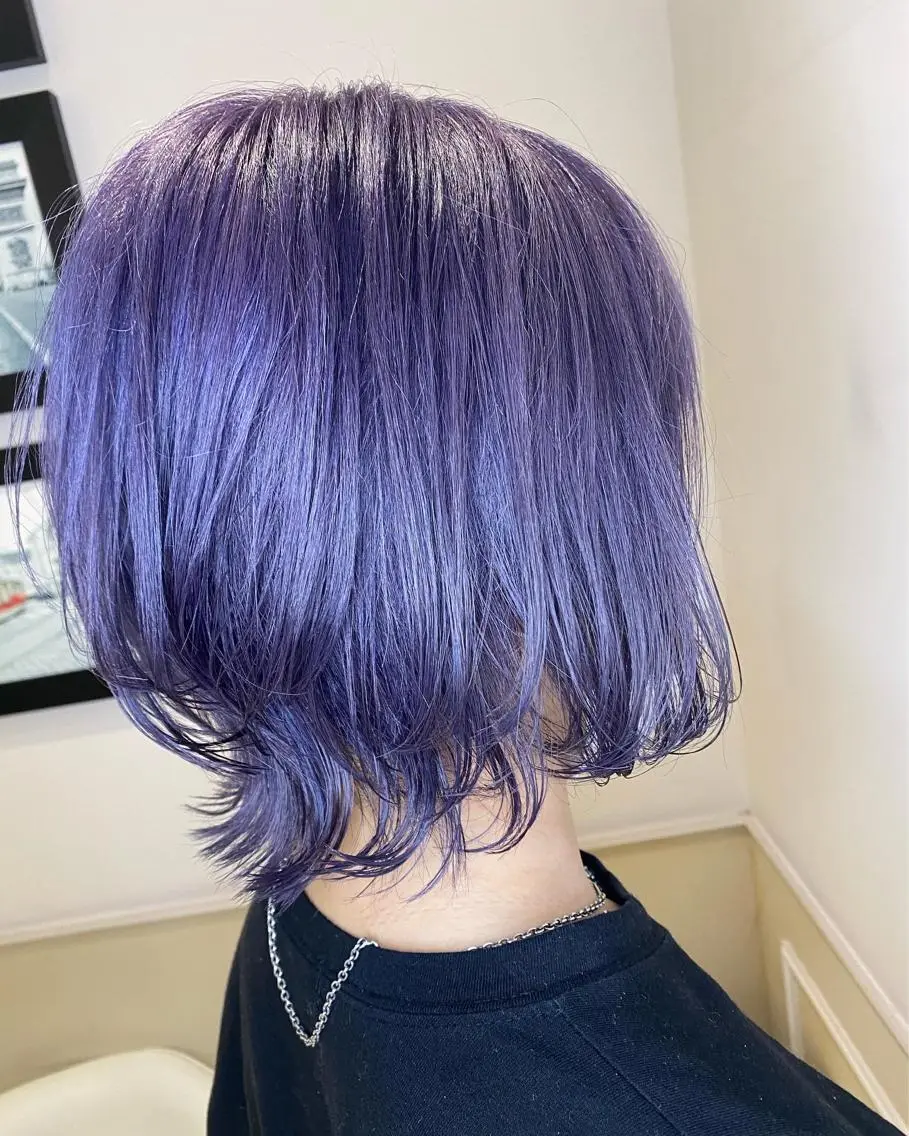 ショート カラー ウルフカット カット ヘアカラー トリートメント レイヤー×艶髪特化 マネージャー安藤光司のヘアスタイル