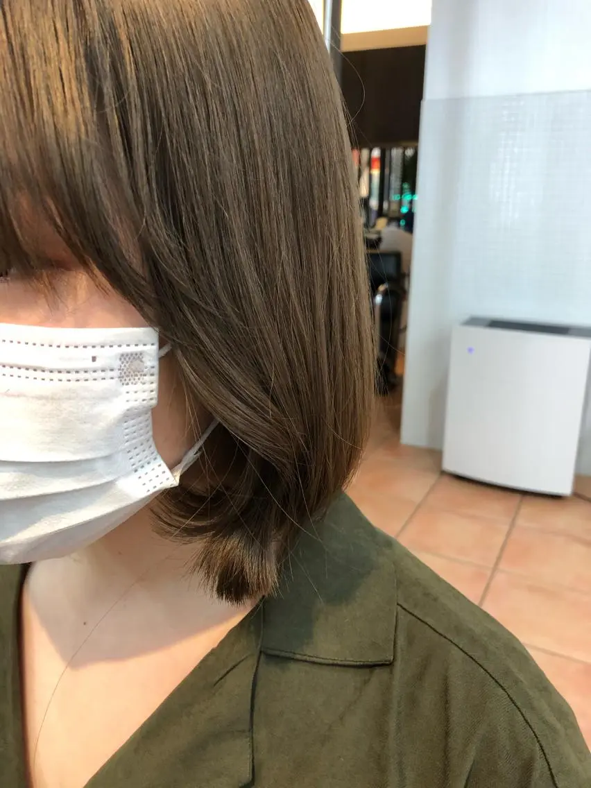 ミディアム 韓国風カット osugiのヘアスタイル