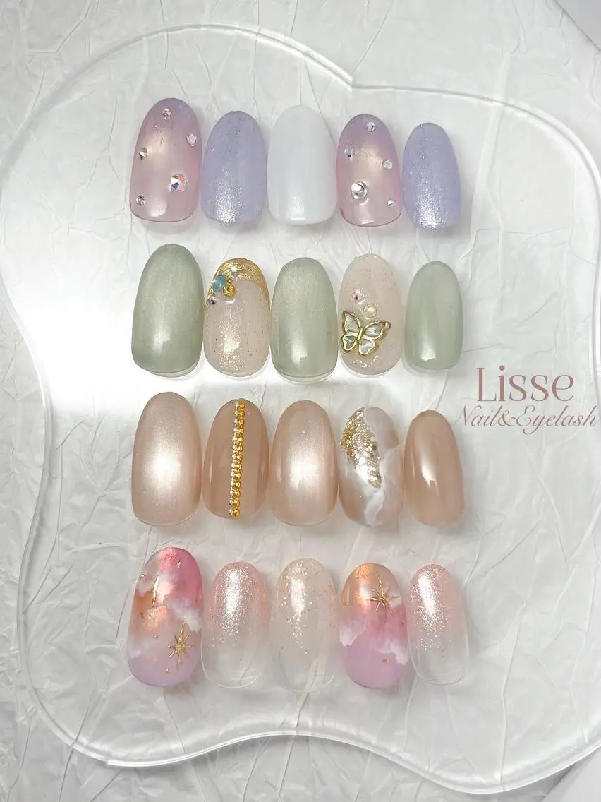 ネイル Lisse 銀座 Takagiのネイルデザイン