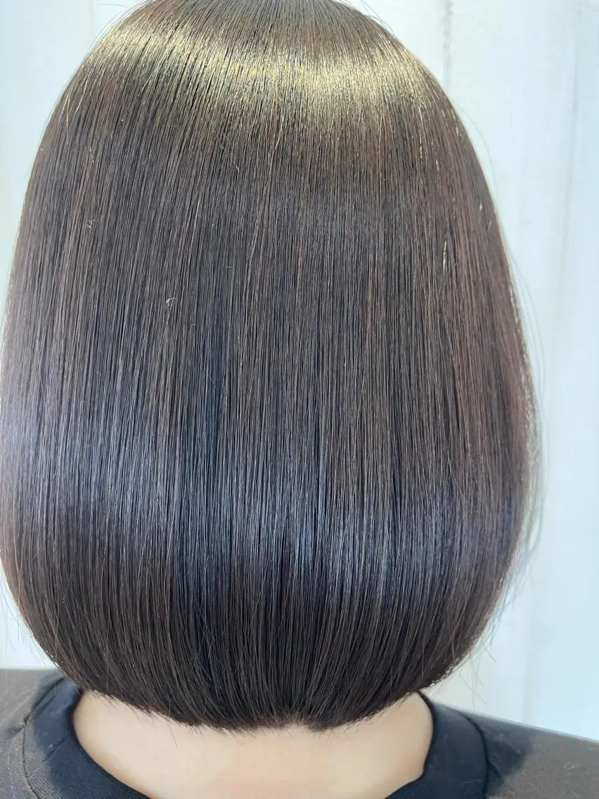 ミディアム 酸性ストレート EARTH 志木店のヘアスタイル