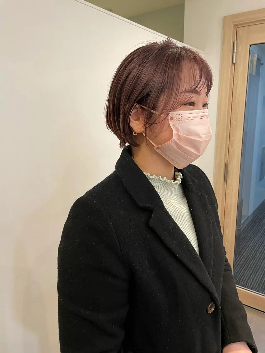 ショート 大迫 江梨のヘアスタイル