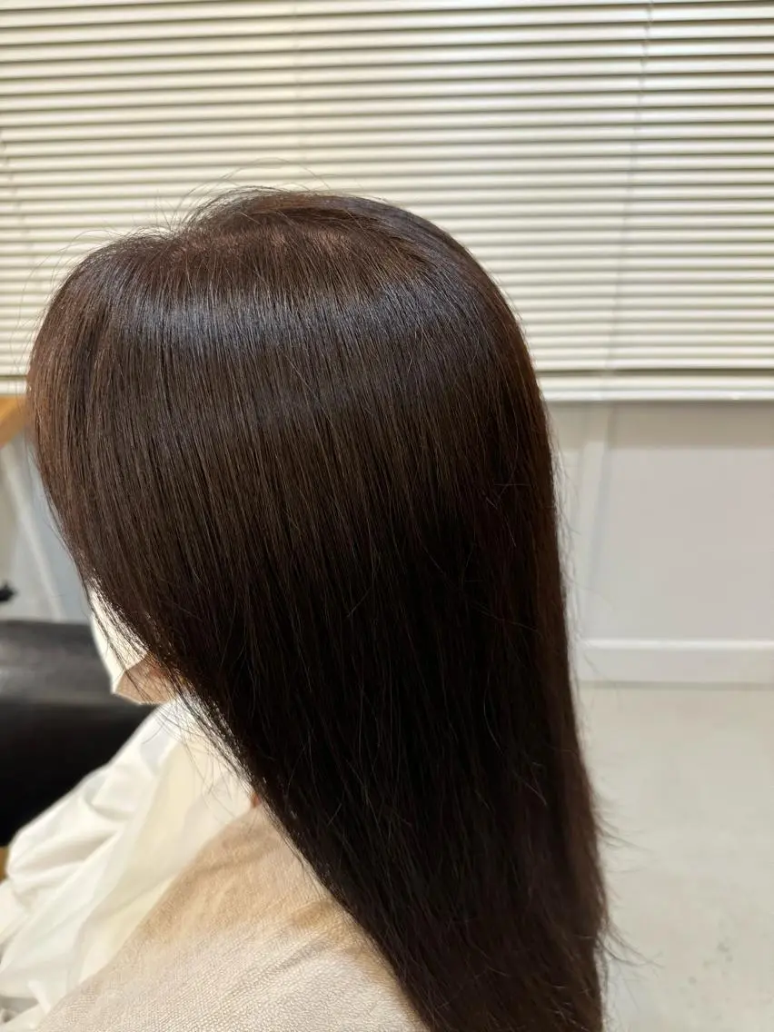 ミディアム 加藤 利奈のヘアスタイル