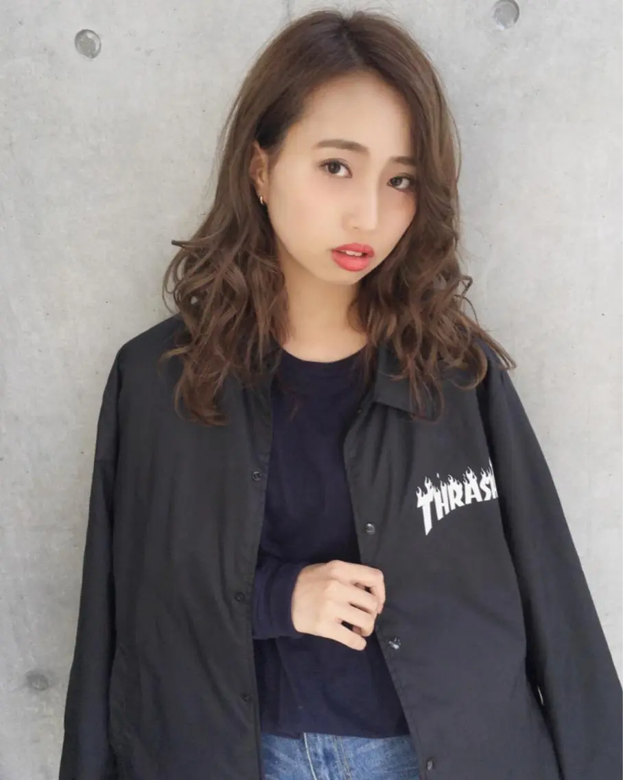 ショート ミディアム セミロング ロング カラー パーマ ミディアムパーマ セミロングパーマ アッシュ ベージュカラー ハイトーンカラー カット トリートメント ✨髪質改善縮毛矯正✨ 宇田川修平のヘアスタイル