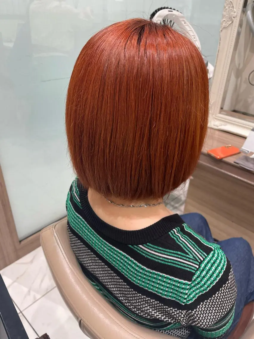ショート カラー 韓国透明感カラー🌀 yuukiのヘアスタイル