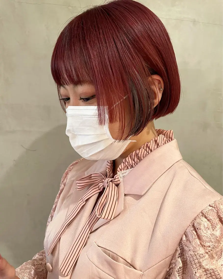 ショート カラー カット ヘアカラー トリートメント 優作 〜圧倒的信頼〜のヘアスタイル