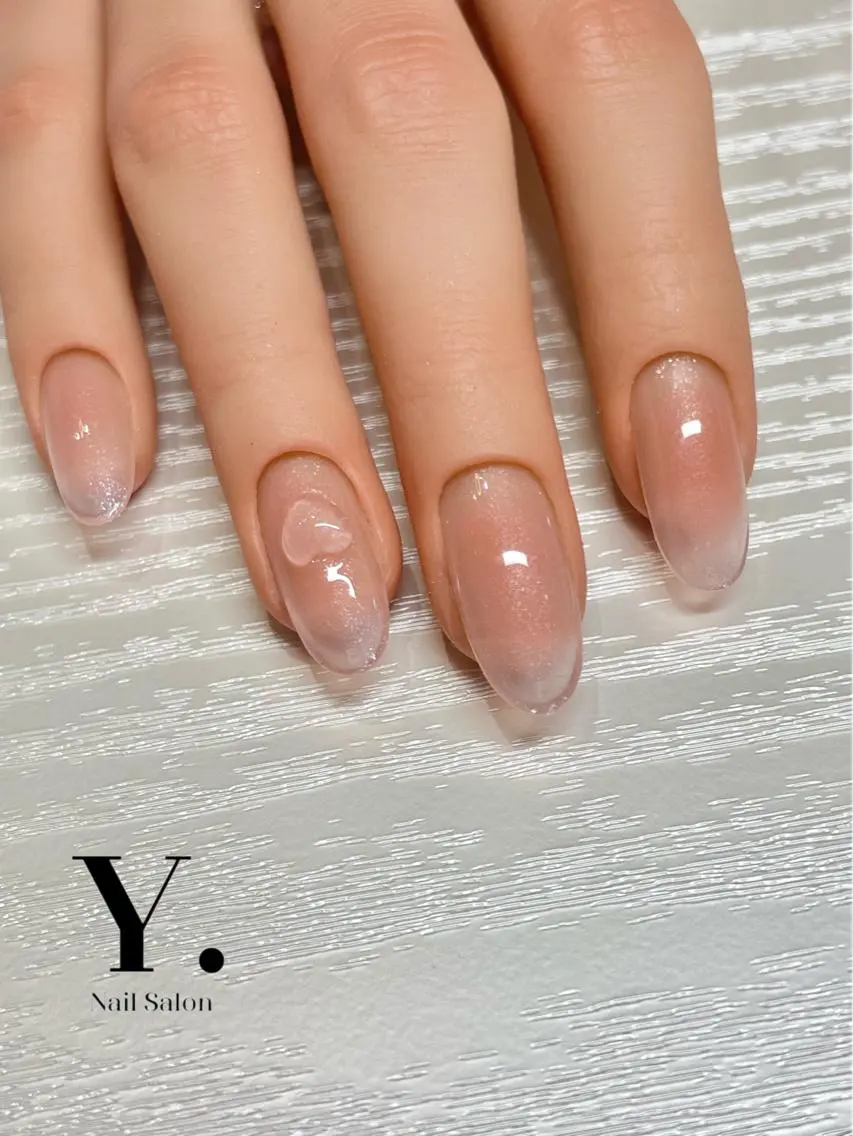 ネイル 氷ネイル・うるうるネイル Nail Salon Y.のネイルデザイン