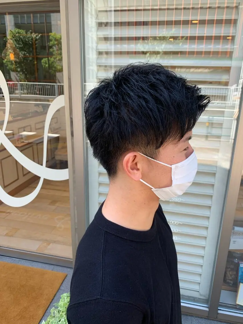 ショート 🌿パーマ大好評 メンズ特化🌿ワタルのヘアスタイル