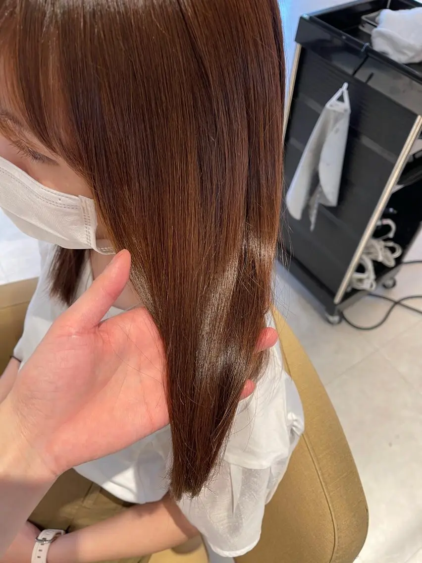セミロング 🫧美髪縮毛矯正 🫧SEKIのヘアスタイル