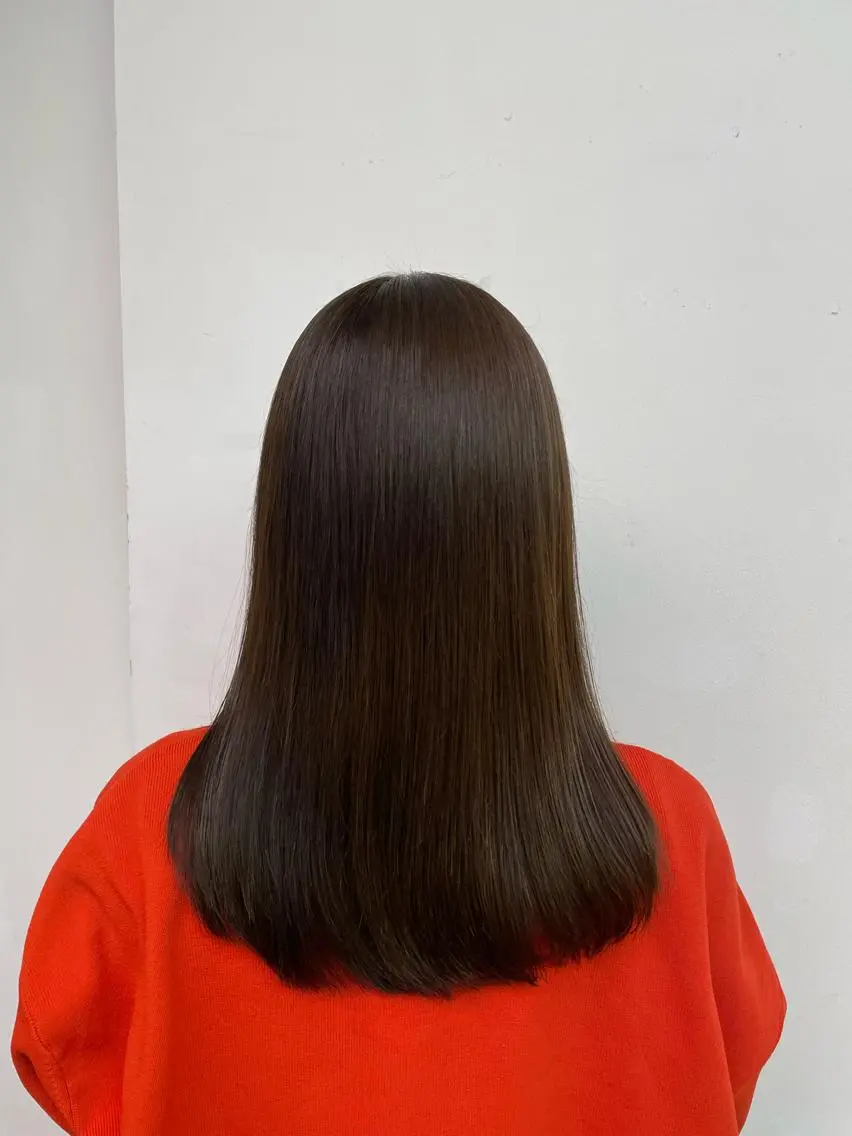 ミディアム カラー 髪質改善 トリートメント トリートメント 川上拓真 ✂︎学芸大学のヘアスタイル