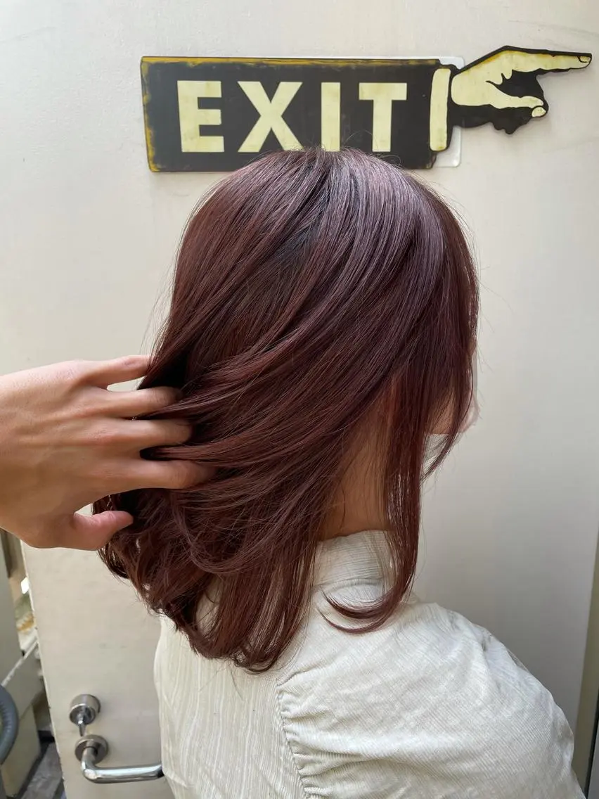 ミディアム ヘアカラー トリートメント 【必ず似合わせます】 川口航平のヘアスタイル